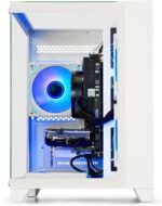 Prebuilt Gaming PC Desktop | Ryzen 5 6Cores 3.6G Up to 4.1G | RX 560 4G Graphics Card | 16G DDR4 RAM | 512G SSD | Wi-Fi 6 | Tower Computer White - Image 2