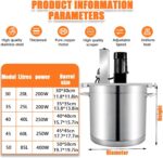 Adjustable Speed Automatic Food Mixer with Scraper for Hot Pot Seasoning, Soups, Sauces & Dips - Perfect Kitchen Gadget for Effortless Cooking and Meal Prep - Image 5