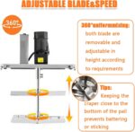 Adjustable Speed Automatic Food Mixer with Scraper for Hot Pot Seasoning, Soups, Sauces & Dips - Perfect Kitchen Gadget for Effortless Cooking and Meal Prep - Image 4