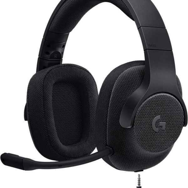 Logicool 7.1 Wired Surround Gaming Headset G433BK (Black)【Japan Domestic Genuine Products】