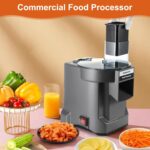 3-in-1 Commercial Vegetable Dicer & Chopper - Multifunctional Food Cutter Processor for Slicing, Shredding, Dicing - Black Kitchen Gadget for Quick Meal Prep - Image 3