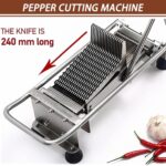 Vegetable Chopper Vegetable Cutter Chili Slicer - Veggie Onion Salad Food Chopper Manual - Potato Chipper - Veg Chopper - Kitchen Tools & Gadgets - Image 3