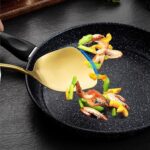 Kitchen Utensils Set，Cooking Utensils Gadgets Spoons for Cooking Spatulas 304 Stainless Steel Cooking Utensils Spatulas Spoons Kitchen Tools 6 Pieces Sets - Image 3