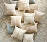 Woven Leather Pillow Cover - Image 2