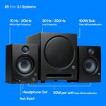 PreSonus Eris 4.5BT Bluetooth Studio Monitors + Eris Sub 8BT Studio Subwoofer with Bluetooth for Multimedia, Gaming, Studio-Quality Music Production, 2.1 Speaker System - Image 4
