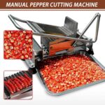 Vegetable Chopper Vegetable Cutter Chili Slicer - Veggie Onion Salad Food Chopper Manual - Potato Chipper - Veg Chopper - Kitchen Tools & Gadgets - Image 4