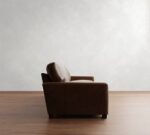 Turner Square Arm Leather Sofa (65"–104") - Image 5