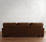 Turner Square Arm Leather Sofa (65"–104") - Image 4