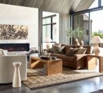 Turner Square Arm Leather Sofa (65"–104") - Image 2