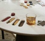 Barry Marble Poker Table (51.5") - Image 6