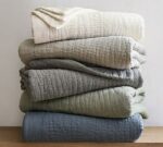 Belgian Flax Linen Handcrafted Quilt - Image 7
