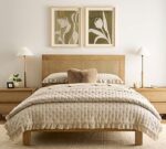 Belgian Flax Linen Ruffle Tufted Quilt