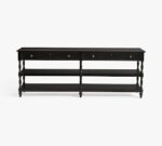 Chris Loves Julia Modern Traditional Grand Console Table (80") - Image 5