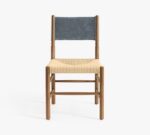 Chris Loves Julia Stacked Ball Woven Dining Chair - Image 4