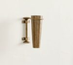 Chris Loves Julia Wall-Mounted Brass Vase - Image 3