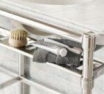 Everson 66" Metal Double Sink Vanity by Michael Graves Design - Image 3