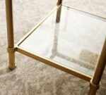 Everson Rectangular Glass Side Table (22.5") - Image 4