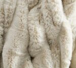 Faux Fur Ruched Throw - Image 4