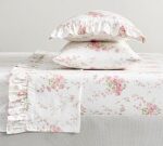 LoveShackFancy Antique Floral Sheet Set