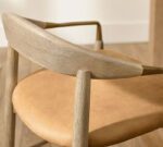 Laguna Leather Metal Stool - Image 5