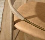 Laguna Leather Metal Stool - Image 4
