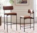 Maison Leather Stool - Image 5