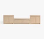 Newport Entryway Storage Bench & Cabinet Set (127") - Image 4