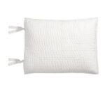 Pick-Stitch Handcrafted Cotton Linen Quilted Sham - Image 4