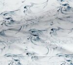 Stinson Wave Percale Sheet Set - Image 2