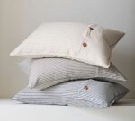 Wheaton Striped Cotton Linen Duvet Cover - Image 5