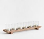 Wooden Candle Holder Centerpiece - Image 3