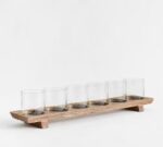 Wooden Candle Holder Centerpiece - Image 2