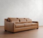York Deep Slope Arm Leather Sofa (60"–95") - Image 6