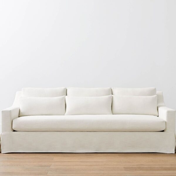 York Slope Arm Deep Seat Slipcovered Sofa (60"-108")